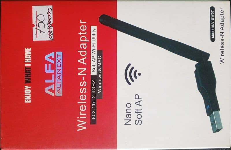 ALFA WIRELESS INTERNET ADAPTER 1