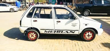 Suzuki Mehran with CNG Petrol New Colour Allow Rims Sounds System