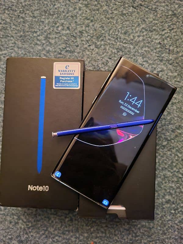 Samsung Note 10 Official Pta Approved Dual Sim 8/256 with Box 3