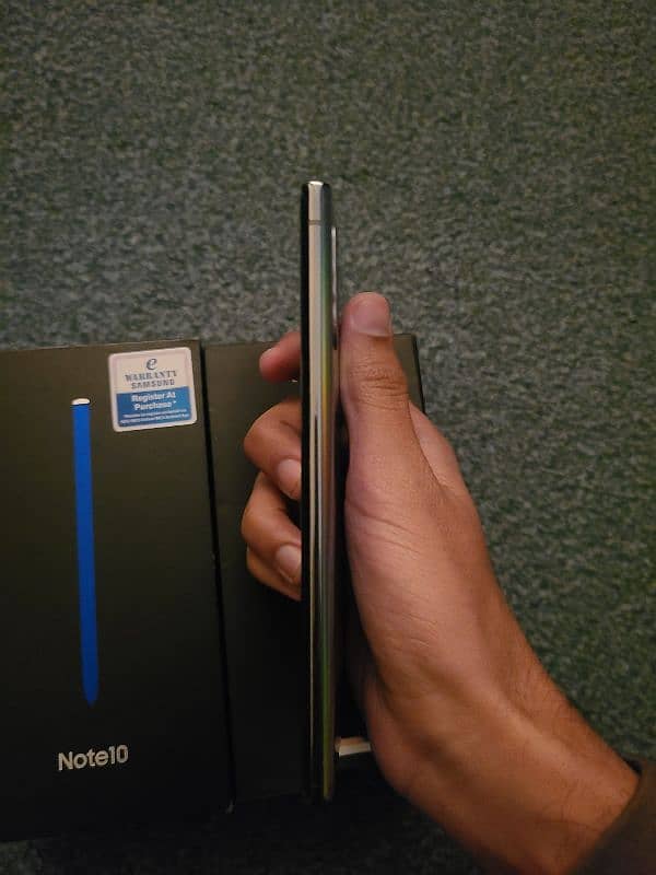 Samsung Note 10 Official Pta Approved Dual Sim 8/256 with Box 4