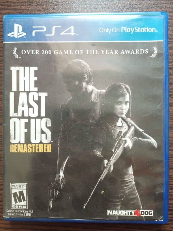 The Last of Us Remastered PS4 CD 0