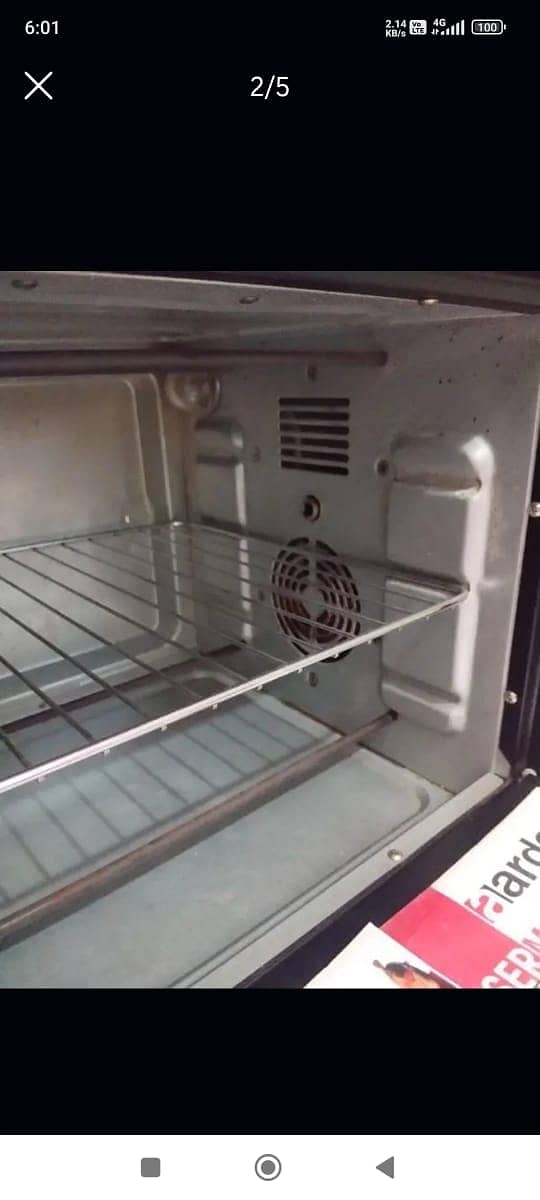 Oven with rotisserie Convection 4