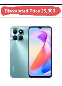 Honor x6a  blue color