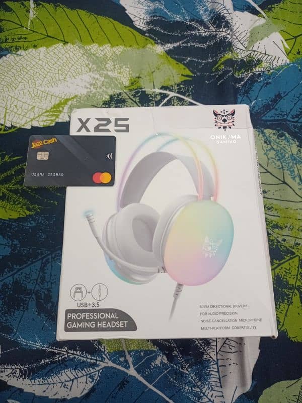 New Gaming headphones White 1