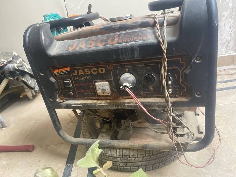 JASCO 2.5 KVA SELF START GENERATOR WITHGASK 0