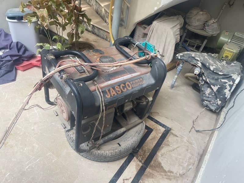 JASCO 2.5 KVA SELF START GENERATOR WITHGASK 7