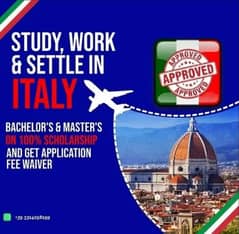 Study in Italy On 100% scholarship in very low budget