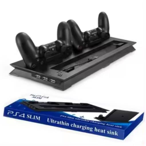 PS4 Charging Heat Sink Cooling Fan with Vertical Stand 0