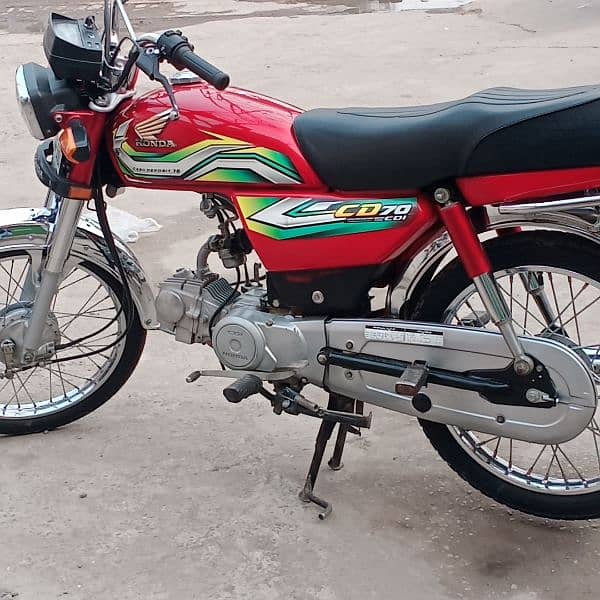 Honda CD 70 2023 model 4