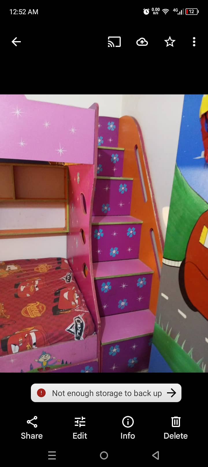 Bunk bed and almari for sale 3