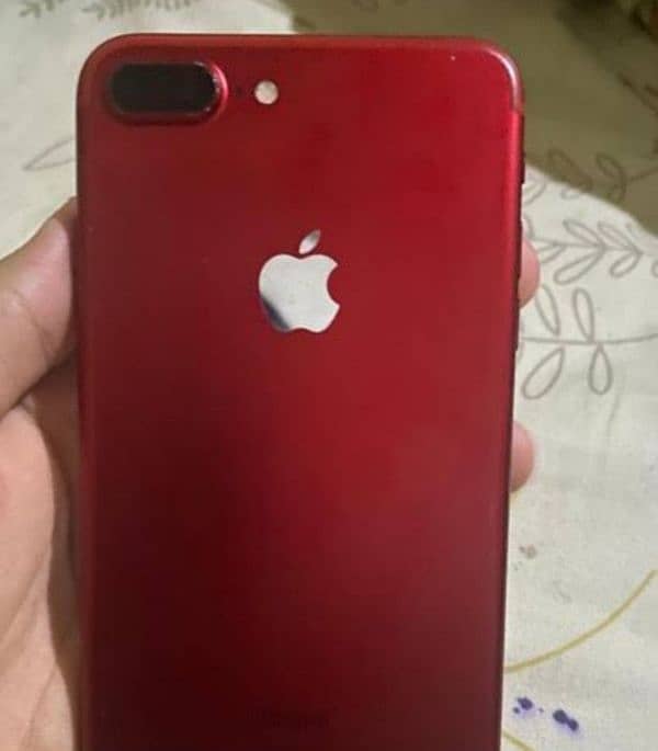 iphone 7 plus red 90 battery one hand used pta proved 2