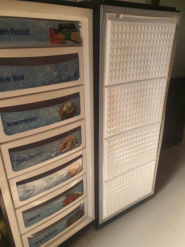 dawlance vertical freezer 2