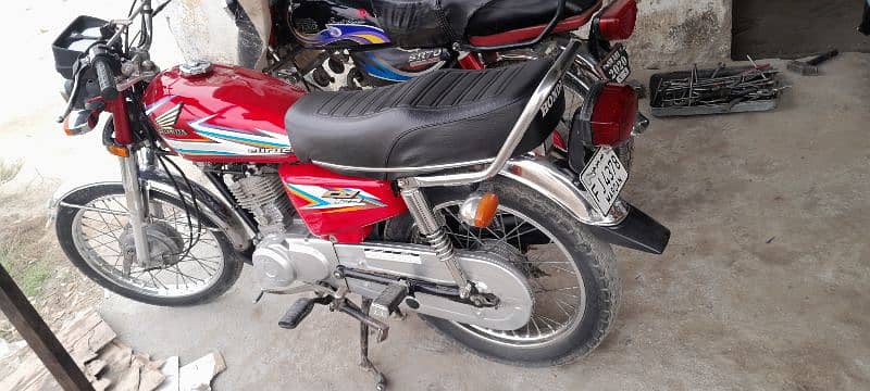 2016 Model Honda CG 125 Mardan Number Condition 10/10 Clear 0