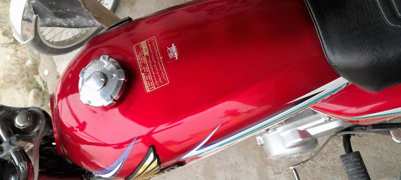 2016 Model Honda CG 125 Mardan Number Condition 10/10 Clear 3