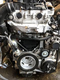 Peugeot 2008 1.2l turbo complete engine with transmission available.