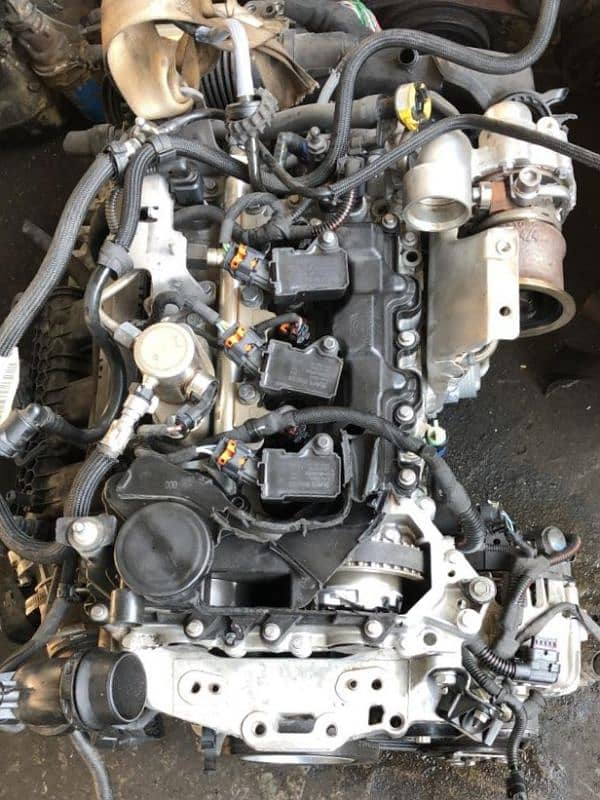 Peugeot 2008 1.2l turbo complete engine with transmission available. 1