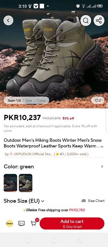 Brand New Hiking and Sports Shoes 10 NO 4