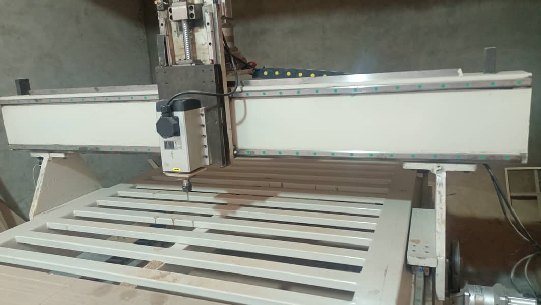 CNC WOOD ROUTER with AC SERVO MOTOR 7