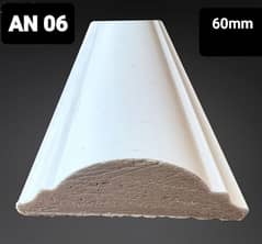 PVC Wall molding available with fitting