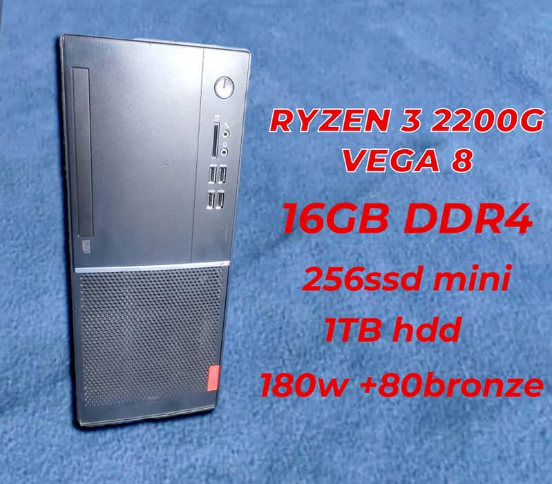 RYZEN3 2200G SAME AS 3200G +VEGA8 GAMING AND EDITINING 1