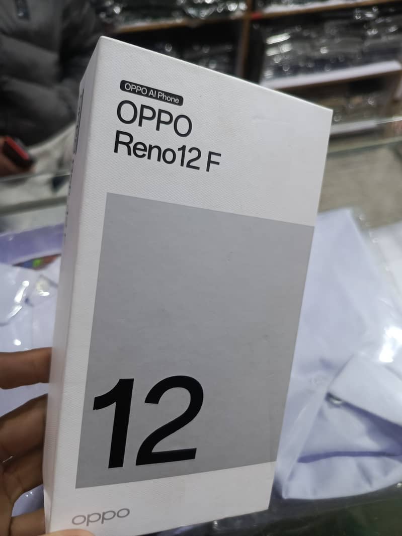 oppo reno 12f new phone 8/256 3