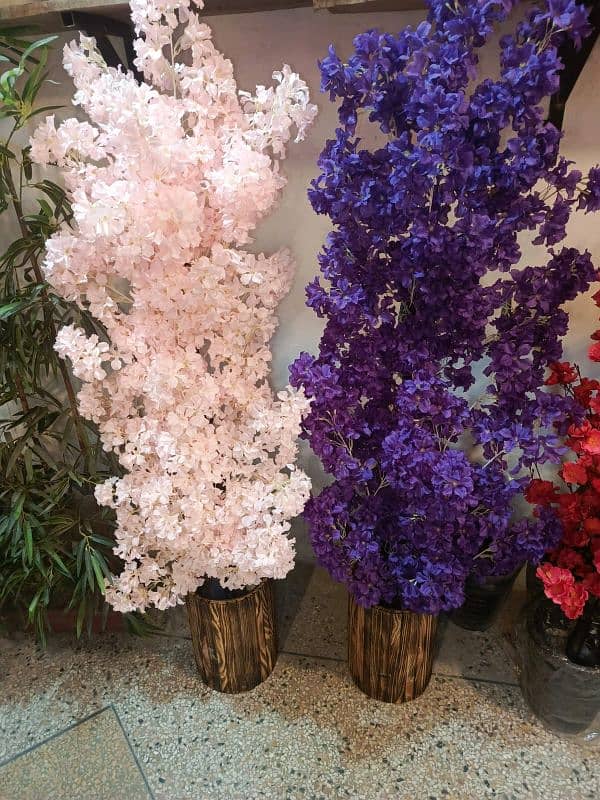 Artificial flowers are available with fitting 1