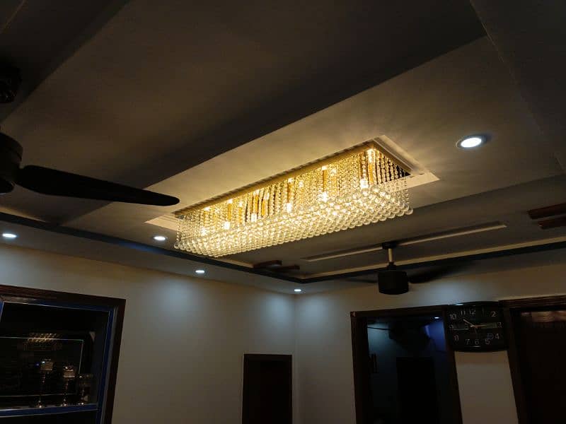 Fanooos crystal chandelier jhoomer k9 7