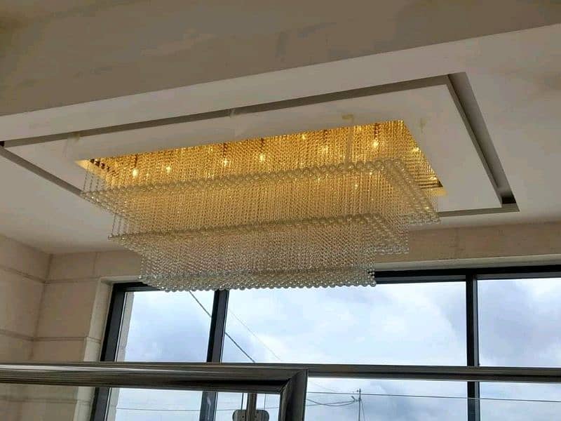 Fanooos crystal chandelier jhoomer k9 10