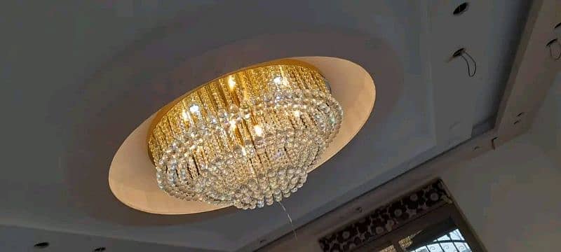 Fanooos crystal chandelier jhoomer k9 13