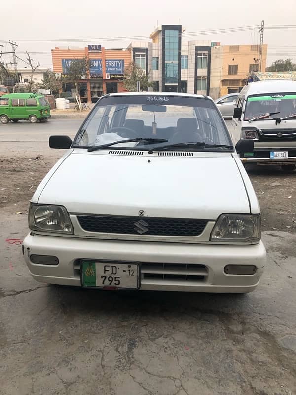 Suzuki Mehran VX 2012 1