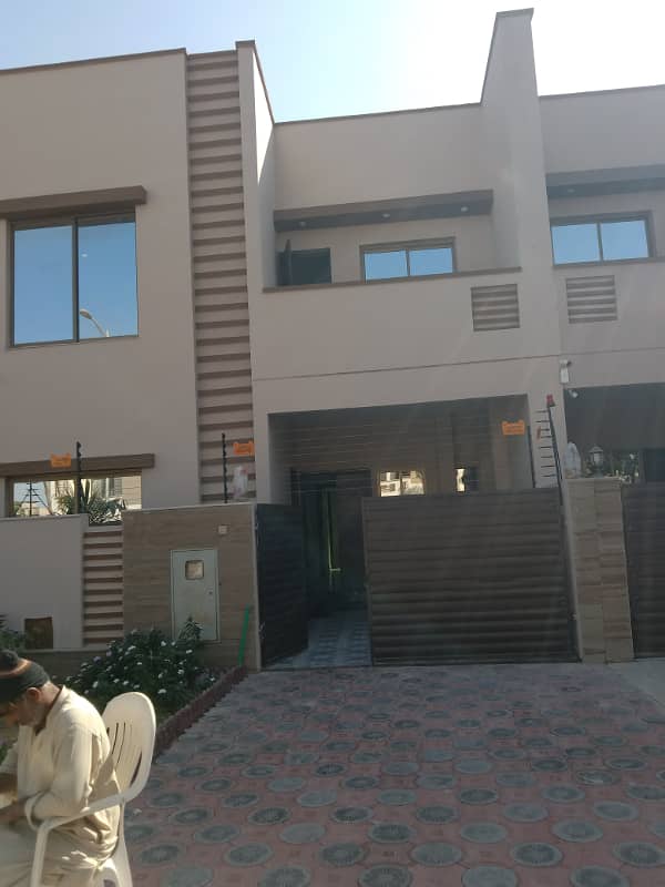 Precinct 12 Ali block 125sq. y loop road 3bedrooms brand new West open villa available for rent 03135549217 0