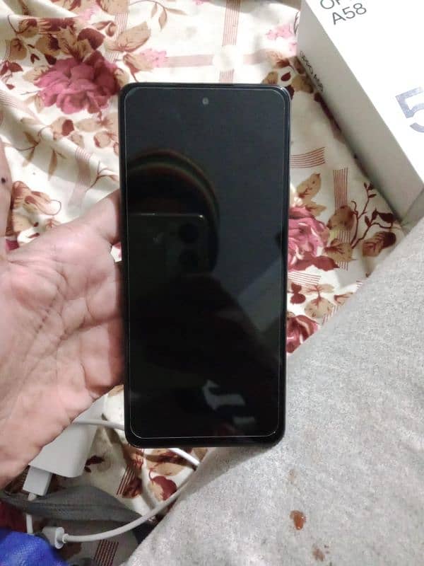 oppo A58 8/128 all ok hai box charger sat hai 9