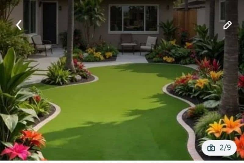 Artificial grass are available 10mm to 50mm with fitting 2