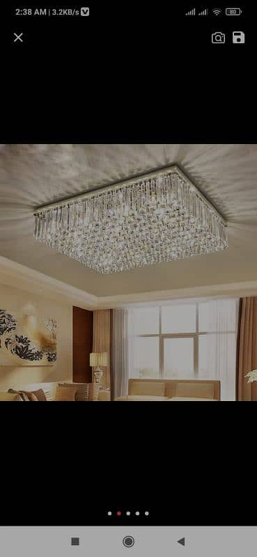 hanging lights fanoos crystal chandelier 4