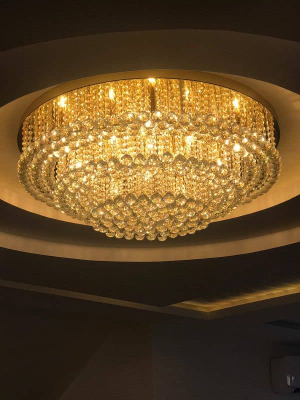 hanging lights fanoos crystal chandelier 11