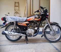 Honda CG125 2022 Multan Number