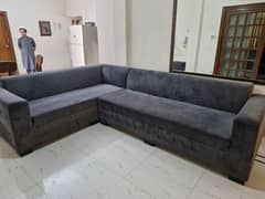 l shape big sofa