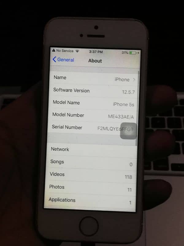 IPhone 5s 16gb 5