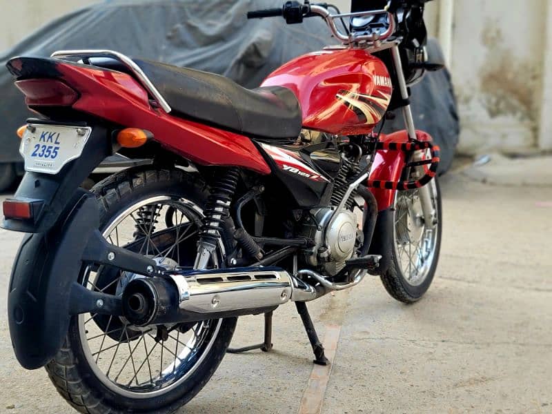 Yamaha YB125Z 2017 SelfStart vip condition final price 0