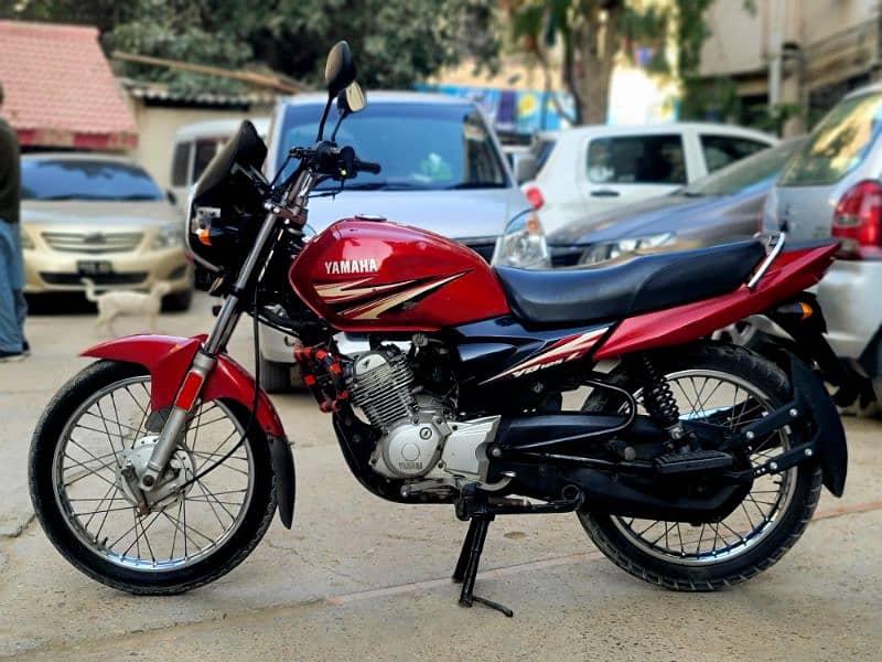 Yamaha YB125Z 2017 SelfStart vip condition final price 5