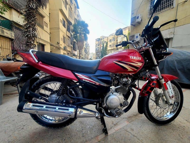 Yamaha YB125Z 2017 SelfStart vip condition final price 8