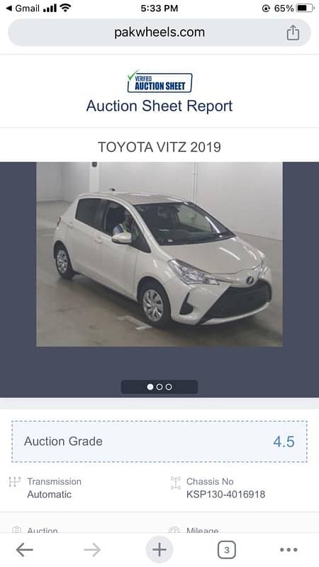 Toyota Vitz 2019 1