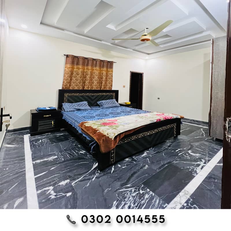 Double Bed Furnished Flat Available for Rent (Per Day) 1