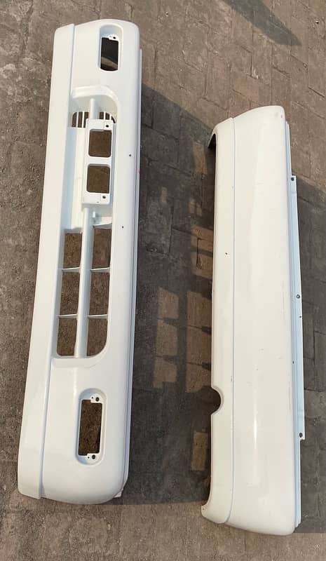 Suzuki Mehran Bumpers white 2