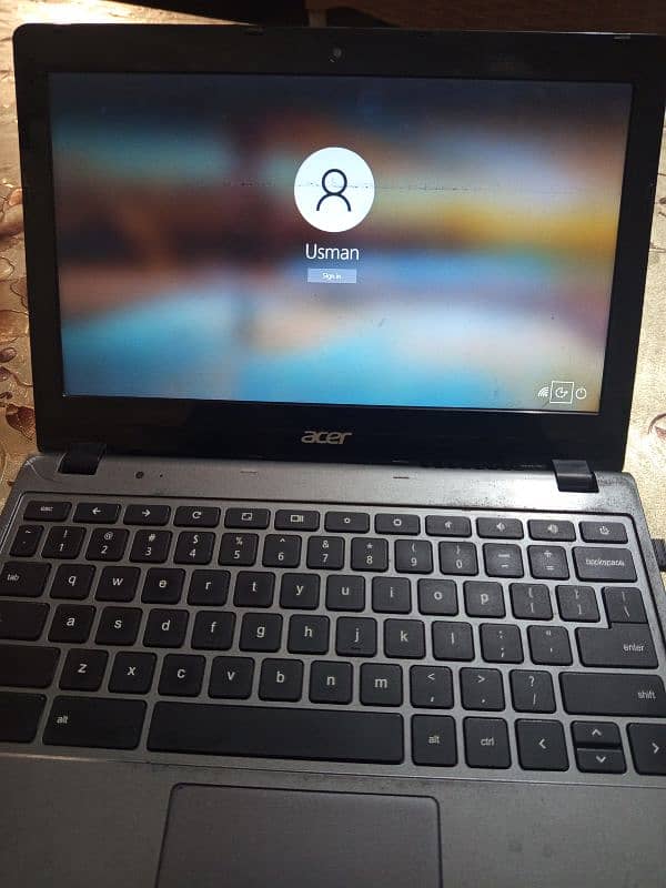 Acer Laptop 128gb ssd 3