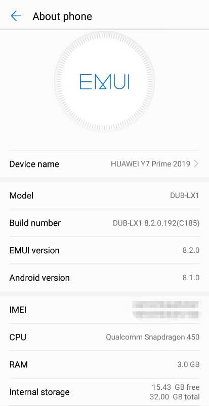 Huawei Y7 Prime(2019) 5