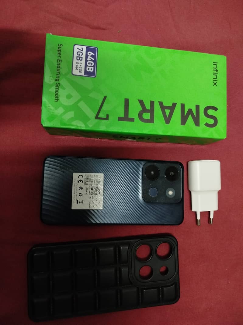 infinix smart 7.        (RAM 4GB )    (MEMORY 64GB) 3