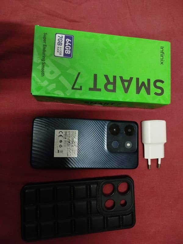 infinix smart 7.        (RAM 4GB )    (MEMORY 64GB) 4