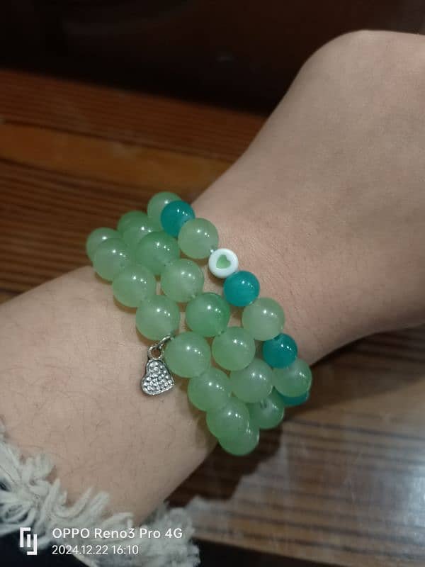 stone beads bracelet 1