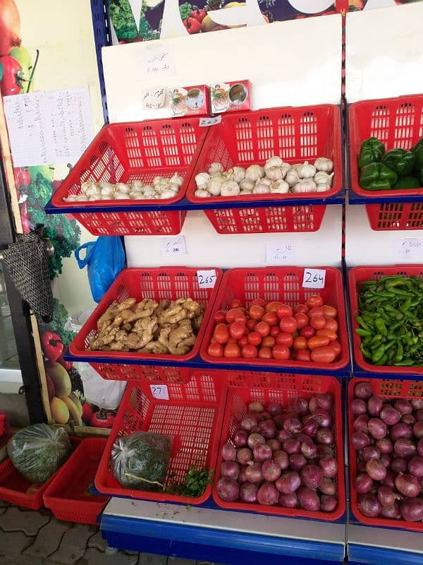 Vegetables Racks, Wall Display Racks 10